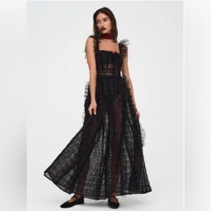 For Love & Lemons Janelle Maxi Dress